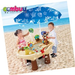CB987014 CB987016 - Outdoor summer play tools beach sand and water table kids with umbrella